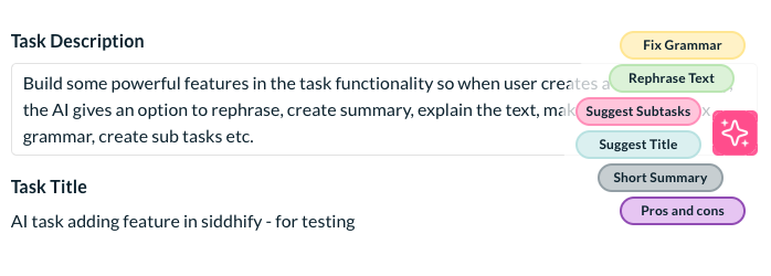 AI button offers great features 