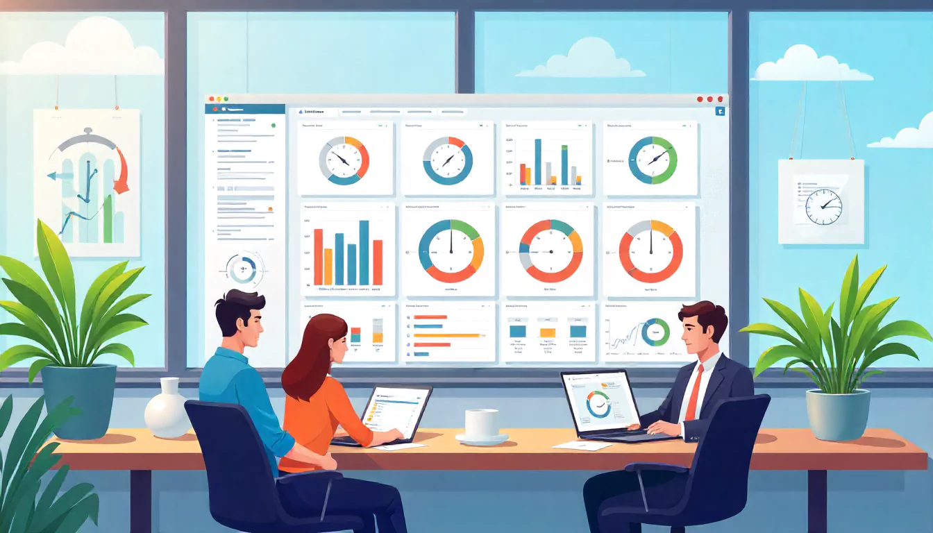 Dashboard showing top workforce management software 2025 with employee schedules, shift planning, attendance tracking, and AI labor forecasting for agencies and SMBs.