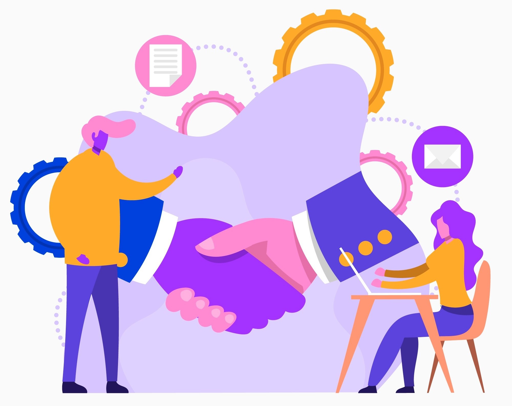 Effective customer support strengthens the client relationship over time.