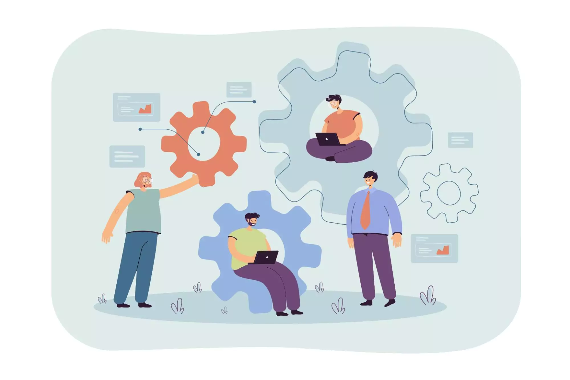 Group of diverse professionals working remotely, symbolizing the best collaboration tools for remote teams.